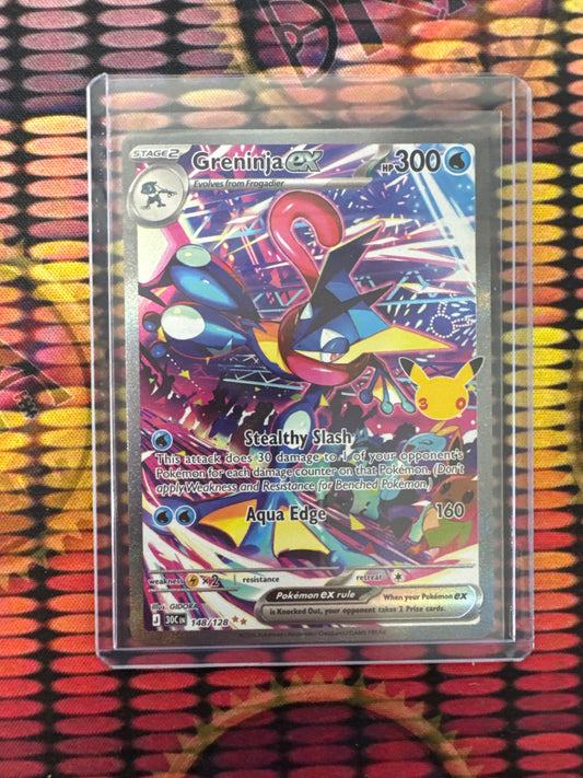 Pokemon Greninja ex 148/128 30th Celebration