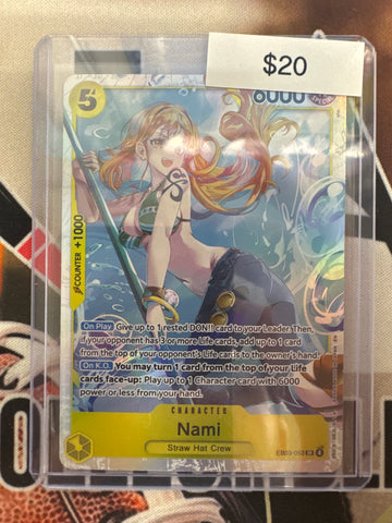One Piece Nami EB03-053 One Piece Heroines Edition NM