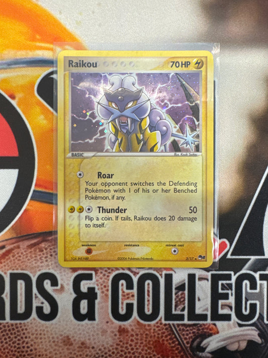 Pokemon Raikou 3/17 Pop Series 2