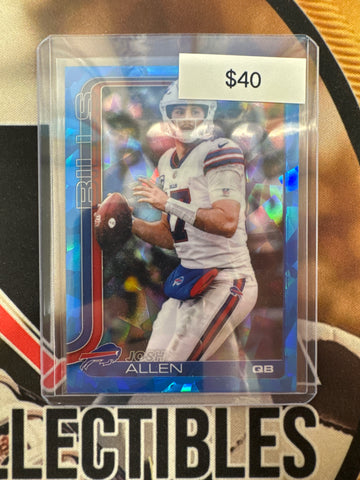 2025 Topps Chrome Sapphire NFL Josh Allen Base