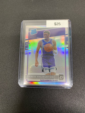 2020-21 NBA Donruss Optic Tyrese Haliburton Holo Rated Rookie