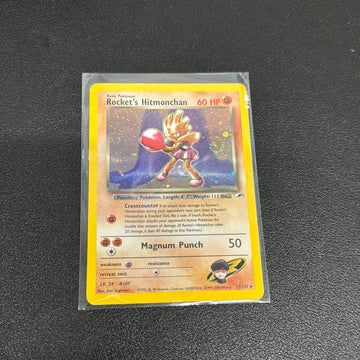 Pokemon Rocket’s Hitmonchan 11/132 Holo