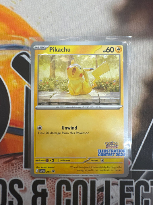 Pokemon Pikachu SVP214 Illustration Contest 2024