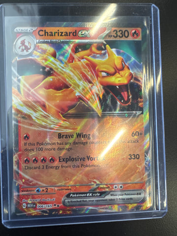 Pokemon Charizard ex 006/165 151