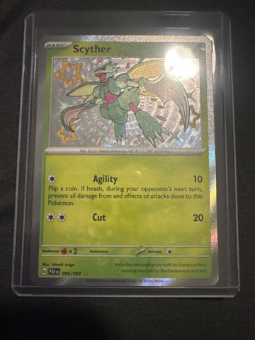 Pokemon Scyther 095/091 Paldean Fates