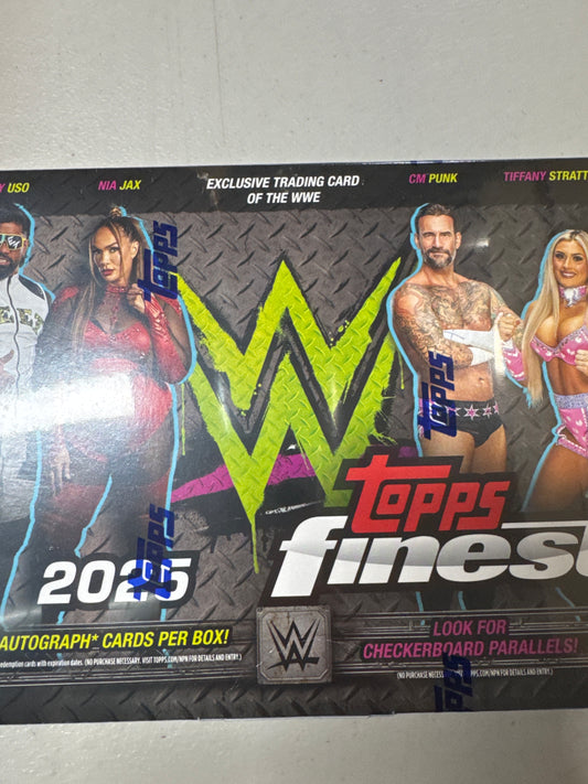 2025 Topps Finest WWE hobby