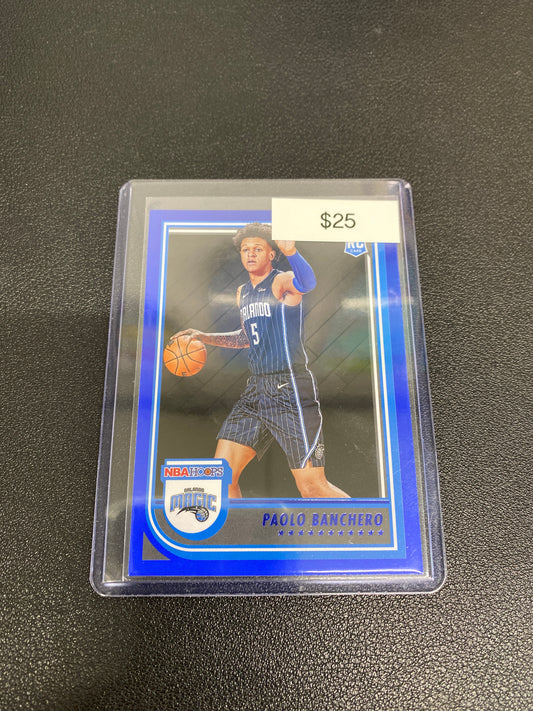 2022-23 NBA Hoops Paolo Banchero Blue Rookie