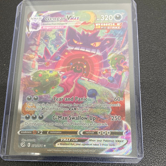 Pokémon Gengar VMAX 271/264 Fusion Strike