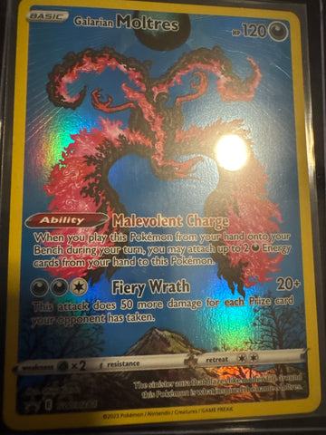 Pokemon Galarian Moltres SWSH284 promo