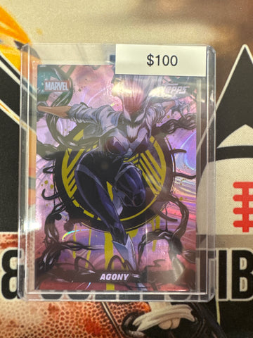 2026 Topps Mint Marvel Agony Symbiote Takeover SSP