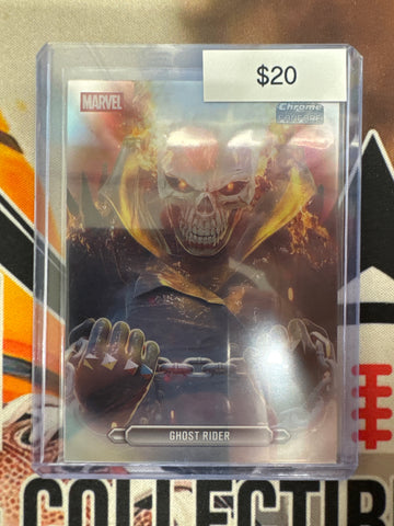 2026 Topps Chrome Marvel Ghost Rider FanFare Card SP