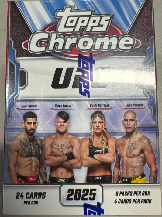 2025 Topps Chrome UFC blaster