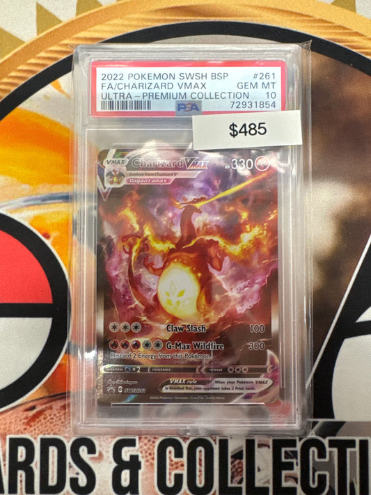 Pokemon Charizard VMAX SWSH261 PSA 10