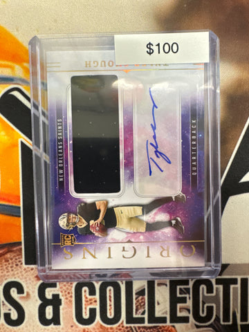 2025 Panini Origins NFL Tyler Shough Rookie Patch Autograph