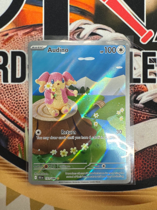 Pokémon Audino 151/086 Black Bolt