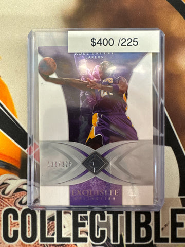 2007 Upper Deck Exquisite Collection Basketball Kobe Bryant Refractor /225