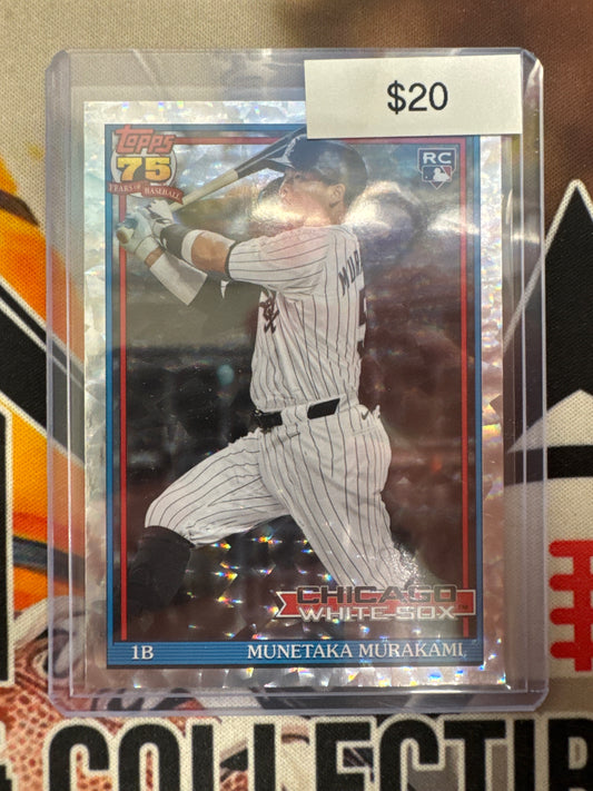 2026 Topps Series 2 MLB Munetaka Murakami 75th Throwback Diamante Refractor