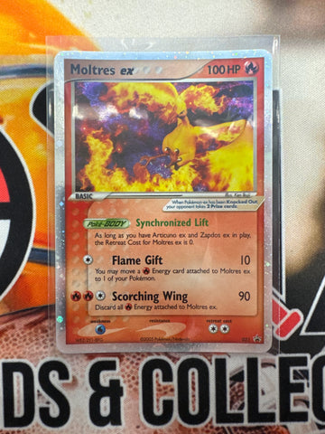Pokémon Moltres Ex 031 EX Collectors Window Tins Promo LP