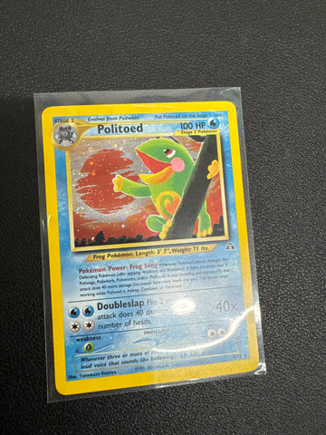 Pokemon Politoed holo 8/75 DM