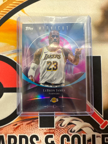 2025-26 Topps Midnight NBA LeBron James Refractor