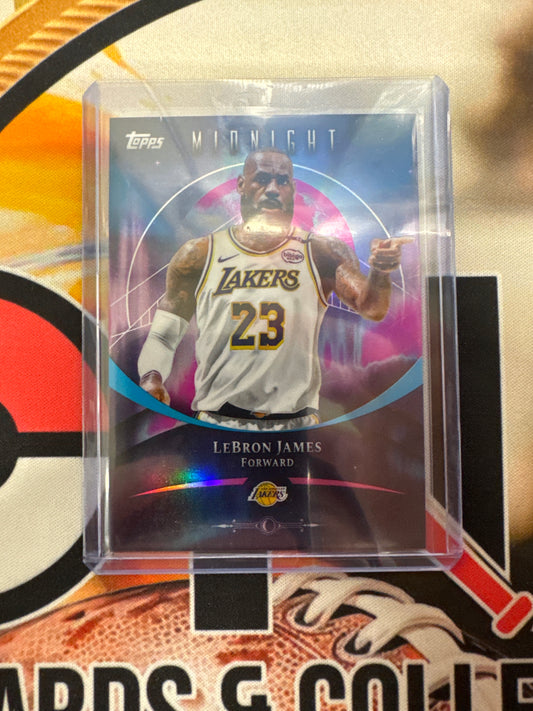 2025-26 Topps Midnight NBA LeBron James Refractor