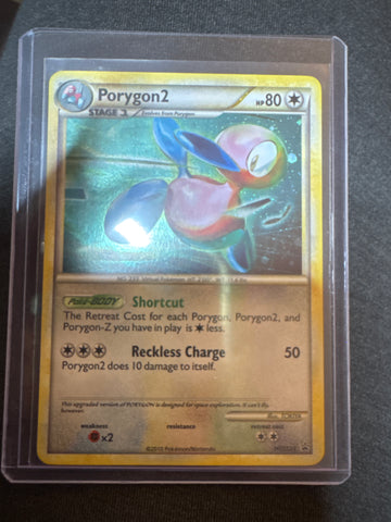 Pokemon Porygon2 HGSS23 holo promo LP