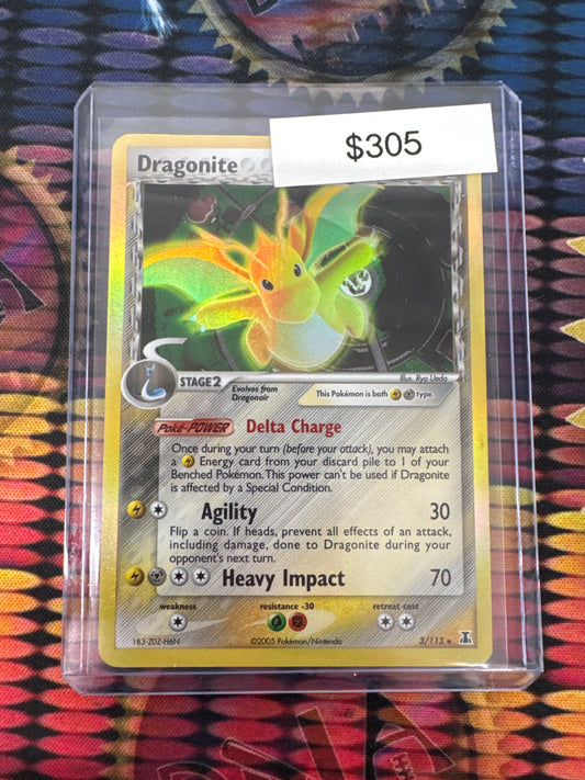 Pokémon Dragonite Delta Species Holo 3/113