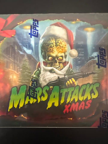 2026 Topps Mars Attacks Xmas hobby