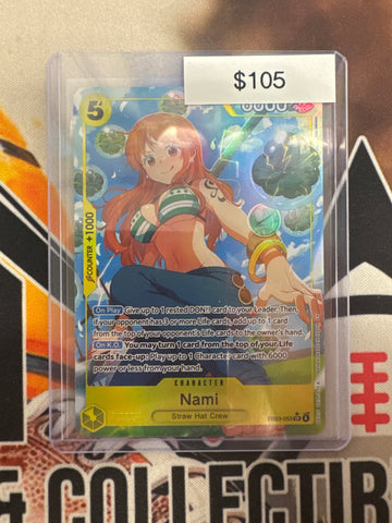 One Piece Nami EB03-053 Alternate Art One Piece Heroines Edition NM