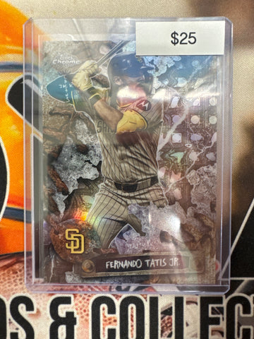 2026 Topps Chrome MLB X Cactus Jack Fernando Tatis Jr. Refractor