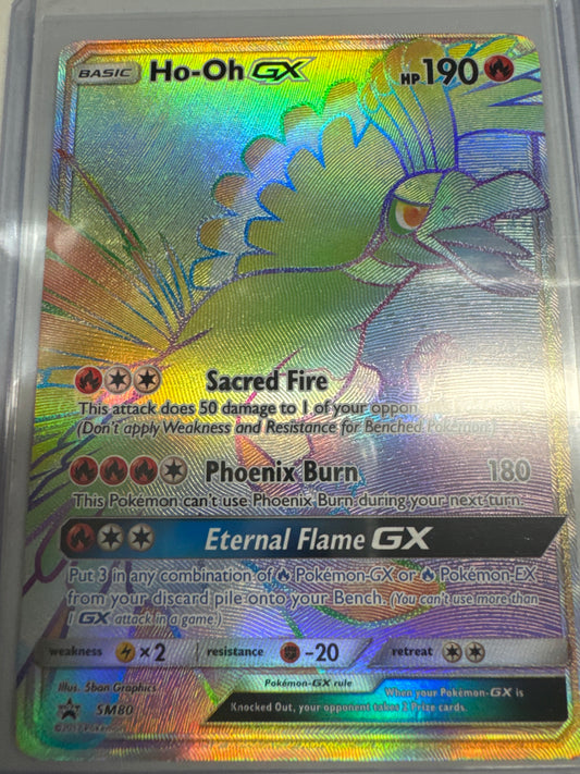 Pokemon Ho-Oh GX SM80 promo