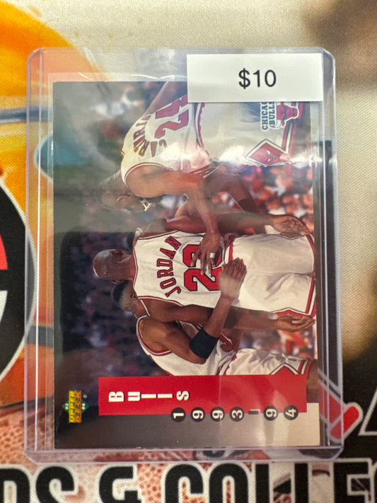 1993-94 Upper Deck Basketball Bulls Checklist