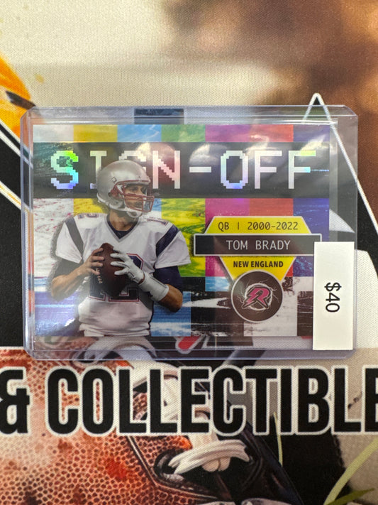 2024 Topps Resurgence Tom Brady Sign-Off SP