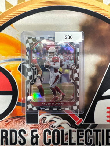 2020 Panini Prizm NFL Kyler Murray Black & White Checkerboard