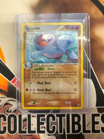 Pokémon Quagsire Uncommon Reverse Holo Unseen Forces 44/115