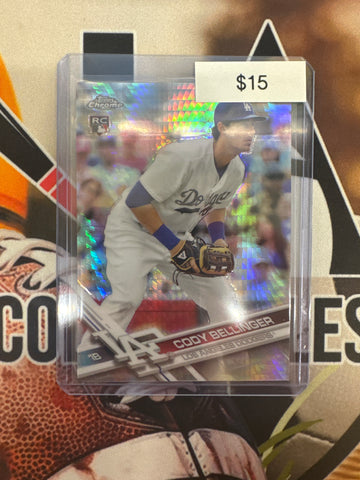 2017 Topps Chrome MLB Cody Bellinger Rookie Hyper Prism