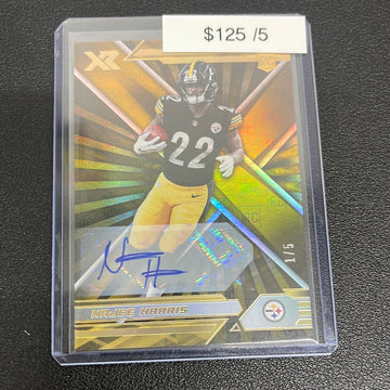 2021 NFL Xr Gold Najee Harris Rookie Auto /5