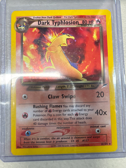 Pokémon Dark Typhlosion Holo 10/105 DM