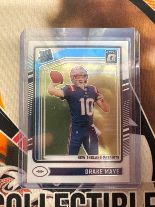 2024 Panini Donruss Optic NFL Drake Maye Rated Rookie