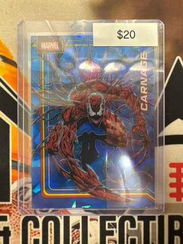 2026 Topps Chrome Marvel Sapphire Carnage Sapphire Base