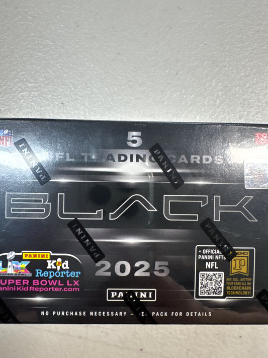 2025 Black NFL hobby