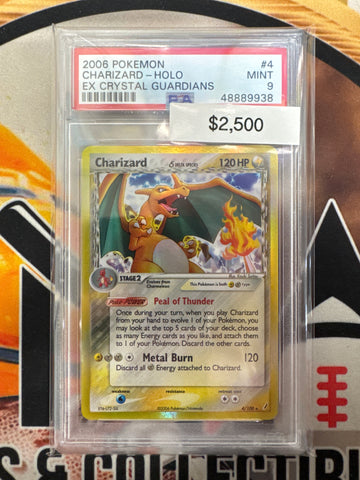 2006 Pokemon EX Charizard Delta Species Holo 4/100 Crystal Guardians PSA 9