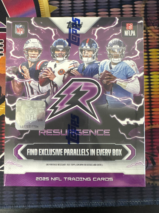 2025 Topps Resurgence NFL Mega