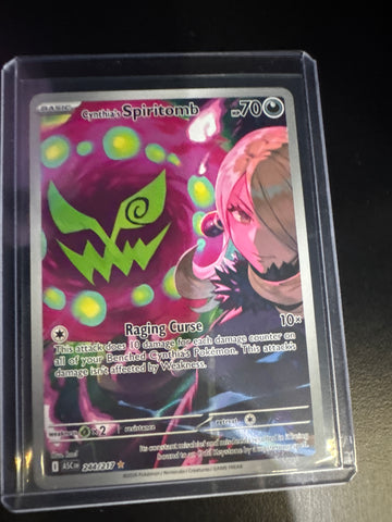 Pokemon Cynthia’s Spiritomb 244/217 Ascended Heroes