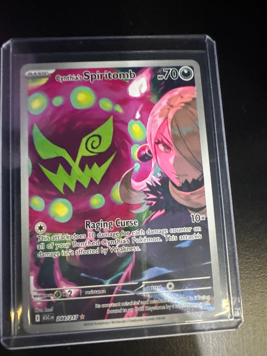 Pokemon Cynthia’s Spiritomb 244/217 Ascended Heroes