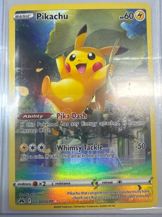 Pokemon Pikachu GG30/GG70 Crown Zenith