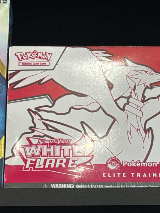 Pokemon White Flare Pokemon Center ETB Elite Trainer Box