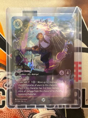 Disney Lorcana Luisa Madrigal Confident Climber (Enchanted) 227/204 Wilds Unknown