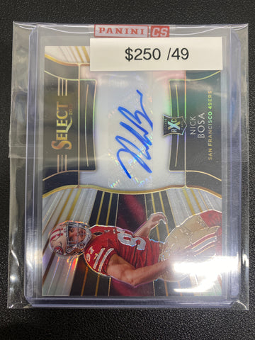 2018 Select Nick Boss Horizontal XRC Auto /49