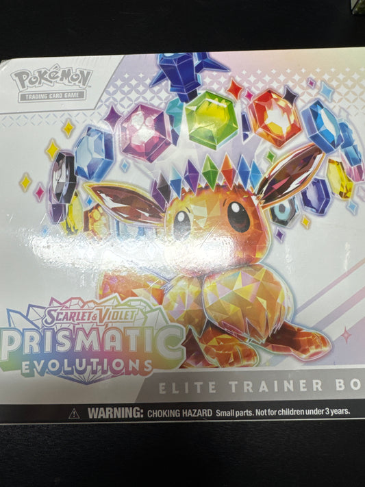 Pokemon Prismatic Evolution ETB elite trainer box